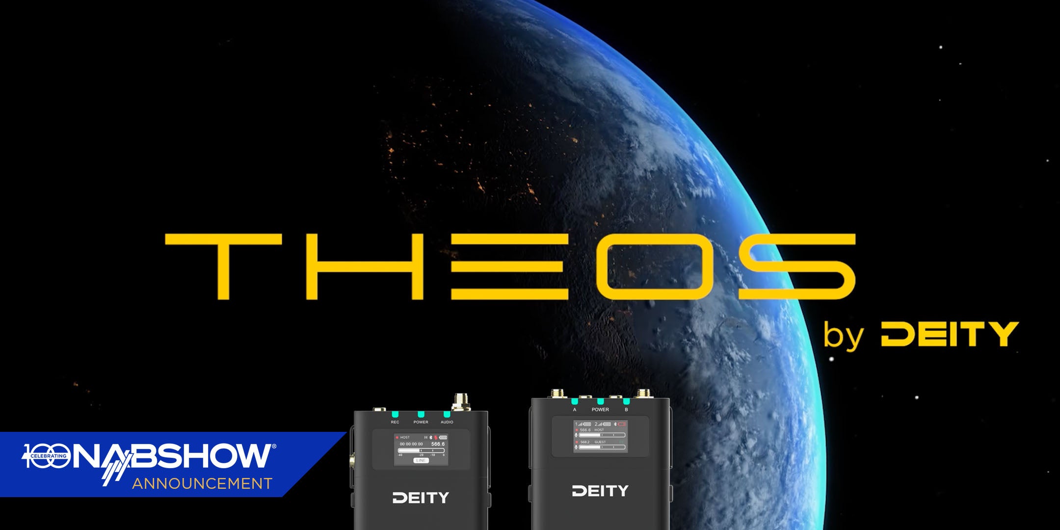 New Deity Theos Digital Wireless System Includes Recording, Timecode S