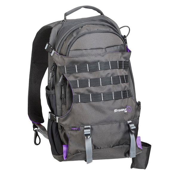 K-Tek KSBPXP Stingray BackPack XP with Integrated Harness (purple, black) main