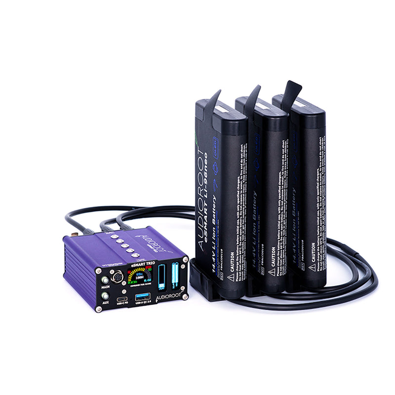 Audioroot eSmart TRIO Advanced Portable Battery Distribution System