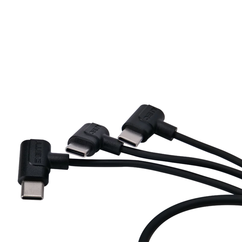 Deity SPD-HR3U 4-Pin Hirose to Triple USB-C Power Cable