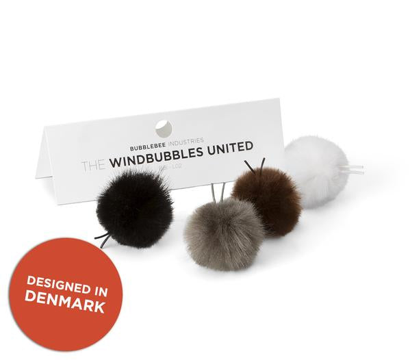 Bubblebee The Windbubbles United Lav Mic Windshield (4 Pieces)