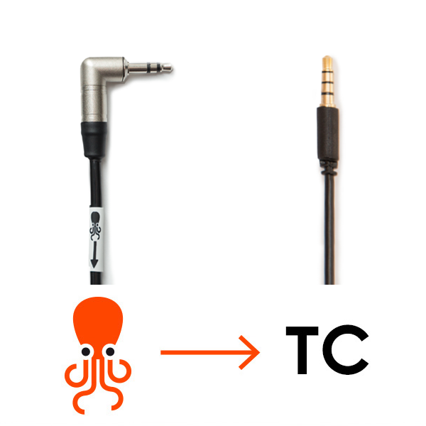 Timecode and Microphone to Camera Y-Cable