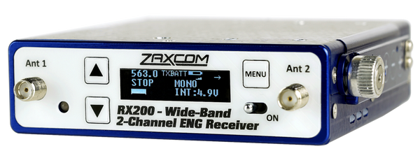 Zaxcom RX200 2-Channel Wireless ENG Receiver