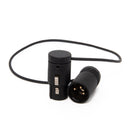 Austrian Cables AUC-04 XLR3F to XLR3M Cable Audio Cables Austrian Cables Straight Straight 25cm