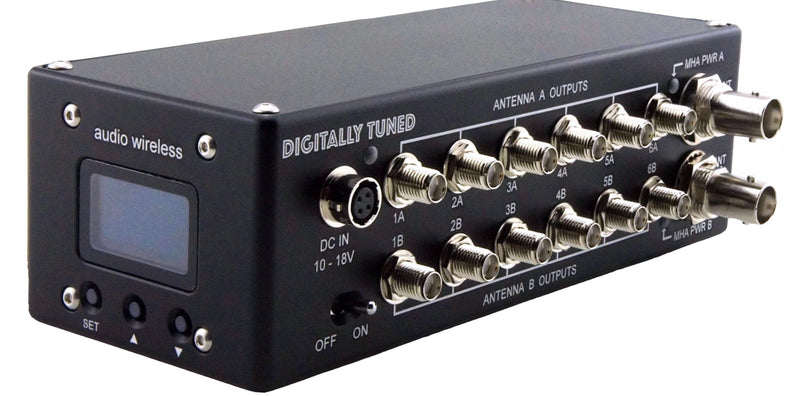 Audio Wireless Digitally Tuned Diversity Antenna Distribution Module