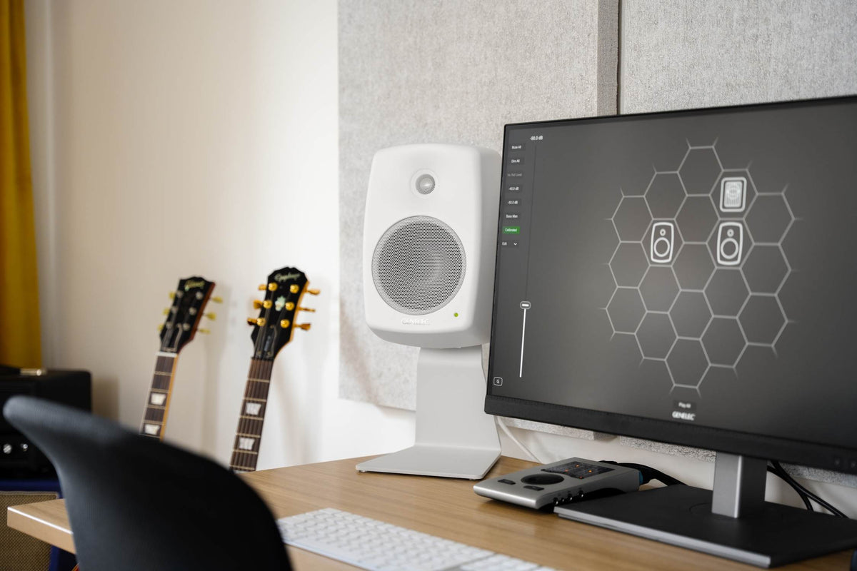 Genelec 8000-333 L-shaped Table Stand for 8x3x, 4x30 and G Three