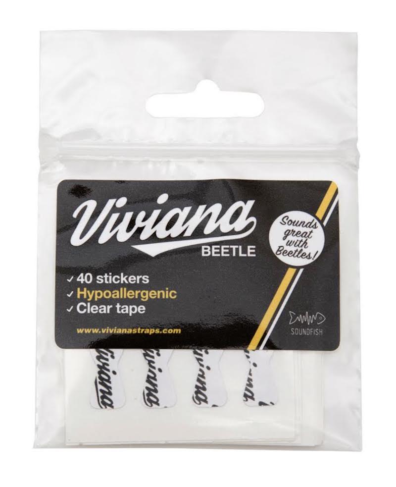 Viviana Beetle Stickers - Double Sided Tape Mounts