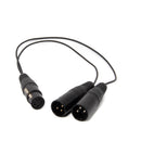 Austrian Cables AUC-47 XLR5F to 2x XLR3M Splitter Cable Sound Austrian Cables