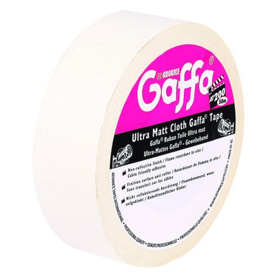 Advance Gaffa Tape (5805 W) Matt White, 50mm x 50m