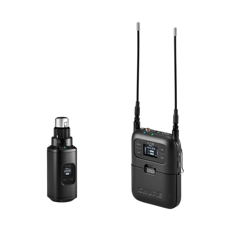 Shure SLXD35 Portable Wireless System With Plug-On Transmitter