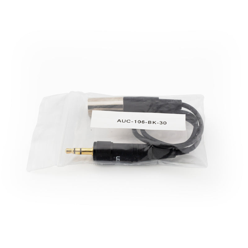 Austrian Cables AUC-106 TA3M to Locking TRS (3.5mm, Senn. Tx) Cable