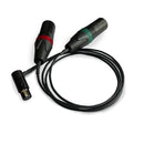 Austrian Cables AUC-129 TA3F to 2x XLR3M Splitter Cable for Sonosax SX-R4 Audio Cables Austrian Cables