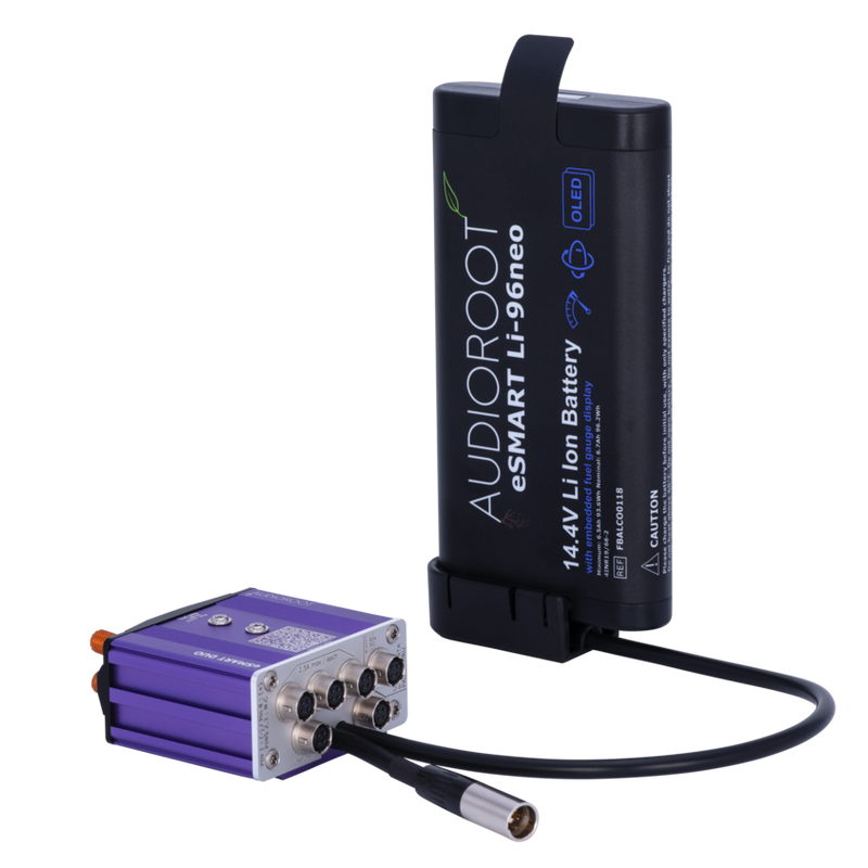 Audioroot eSMART DUO Distribution System Power Distributors Audioroot Hybrid: 1x TA4M + 1x Smart Battery Cup (additional)
