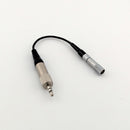 Austrian Cables AUC-128 3-pin Lemo to 3.5mm TRS Minijack (Sennheiser EW) Sound Austrian Cables
