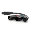 Austrian Cables Tieline Camera-Side Splitter Cable Cables Austrian Cables 2x XLR3M + 1x XLR5F
