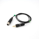 Austrian Cables AUC-111 TA3F to TRS Locking Minijack Cable Sound Austrian Cables