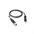 Austrian Cables AUC-111 TA3F to TRS Locking Minijack Cable Sound Austrian Cables