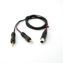 Austrian Cables AUC-110 TA5F to 2x TRS Locking Minijack Splitter Cable Sound Austrian Cables