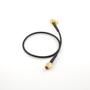 Austrian Cables AUC-117 SMA to SMA RF Connector Cable RF Cable Austrian Cables Angled Straight 30cm