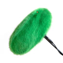 Bubblebee Fur Wind Jacket Cover for Windshields Sound Bubblebee Industries for Cinela Piano Green