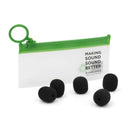Bubblebee Microphone Foam for Lavalier Mics Sound Bubblebee Industries L (5-pack) Black
