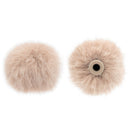 Bubblebee Windbubble PRO EXTREME Lav Mic Windshield, Twin Pack Sound Bubblebee Industries M Beige