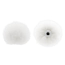 Bubblebee Windbubble PRO EXTREME Lav Mic Windshield, Twin Pack Sound Bubblebee Industries M White