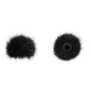 Bubblebee Windbubble PRO Lav Mic Windshield, Twin Pack Sound Bubblebee Industries S Black