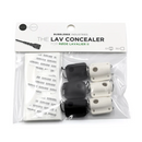 Bubblebee The Lav Concealer for RØDE Lavalier II Accessories Bubblebee Industries 6-Pack Black and White 6-Pack