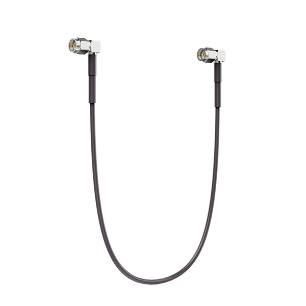 Deity SMA-SMA Right Angle SMA to Right Angle SMA Cable (45cm)