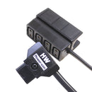 Hawk-Woods GC-4 Clip-on 4-Way Power-Con 15cm Power Adapter Hawk-Woods