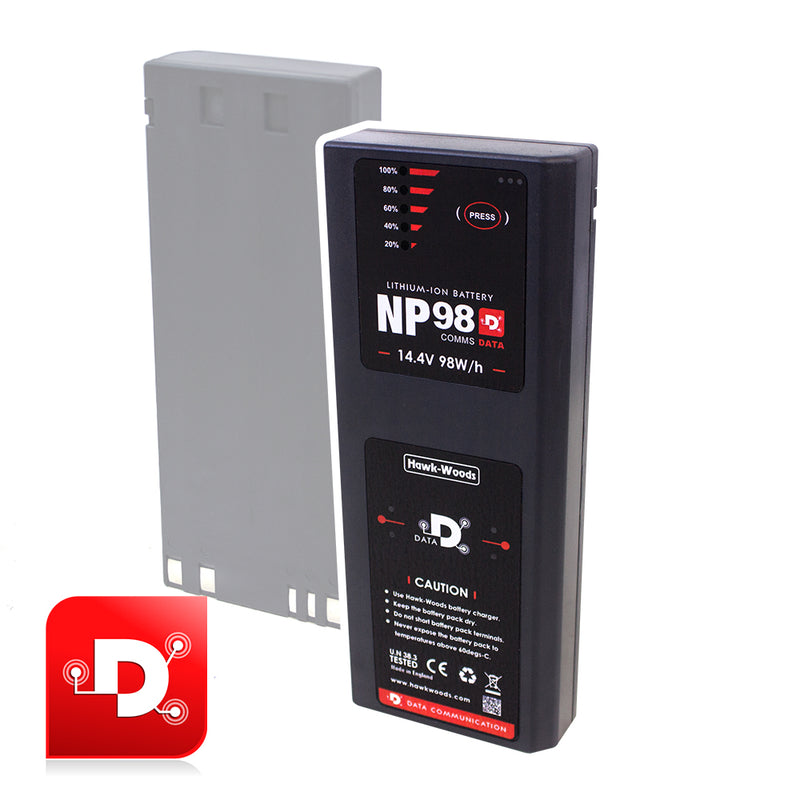 Hawk-Woods NP-98D 98W Lithium-Ion Battery Batteries Hawk-Woods