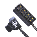 Hawk-Woods PC-11 D-Tap Male to 4x D-Tap Female adapter Power Adapter Hawk-Woods