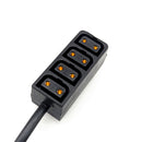 Hawk-Woods TC-46 TinyTap M to 2x Hirose and 4x TinyTap F Power Distributor Adapter Hawk-Woods