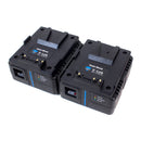 Hawk-Woods VL-MX2 2-Channel 3A Mini V-Mount (V-Lok) fast charger Battery Chargers Hawk-Woods