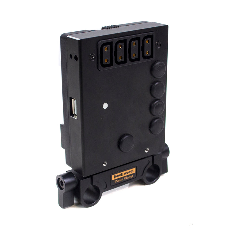 Hawk-Woods VLM-DC6 15mm Mini V-Mount Fitting Mounts Hawk-Woods