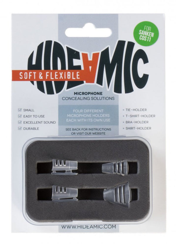 Hide-a-mic 4-Set soft and flexible for Sanken COS11 Hide-a-mic