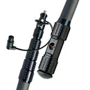 K-Tek KP10V Carbon Fiber 5-Section Mighty Boom Pole (88-305cm, 680g) K-Tek Coiled Cable with KPCCR Bottom Module