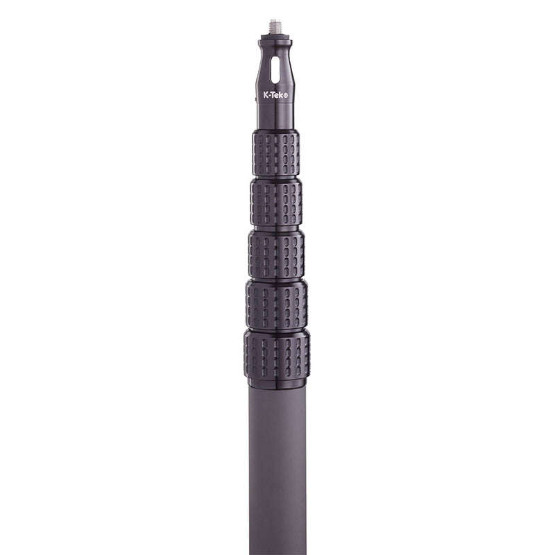 K-Tek KP12 Mighty Boom 6-Section Graphite Boom Pole, 94-366cm (B-Stock) Boom Poles K-Tek