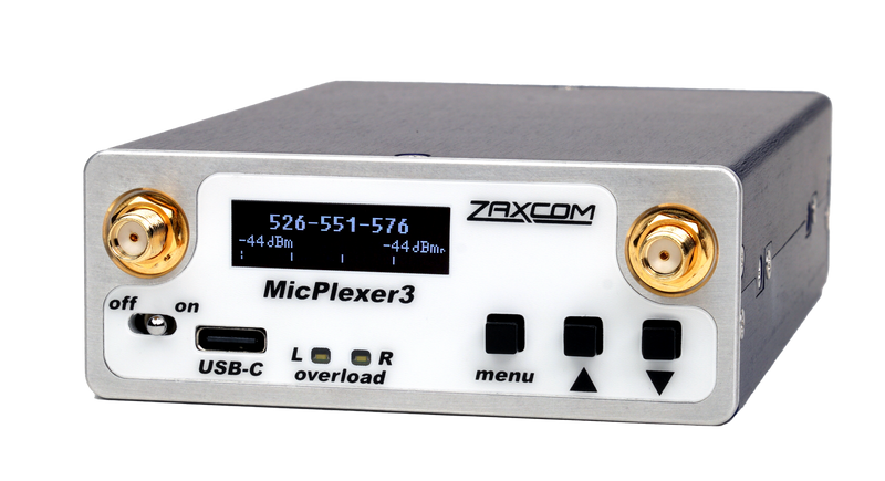 Zaxcom Micplexer 3 RF Filter and Amplifier Antenna RF Distributor Zaxcom