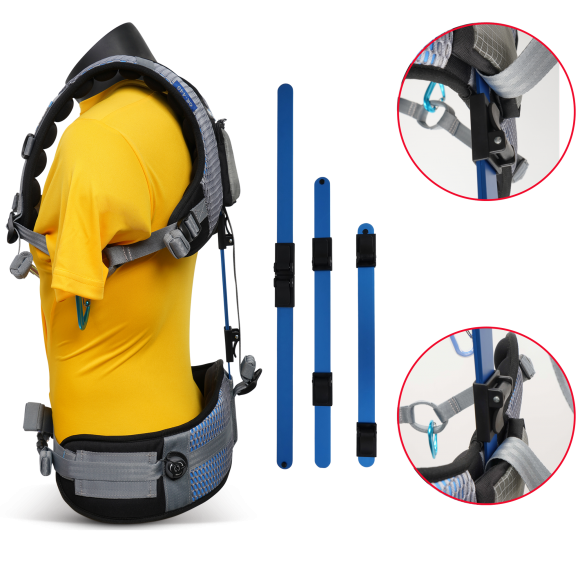 Orca OR-440 Sound Harness with Aluminum Spine and Memory Foam Technology