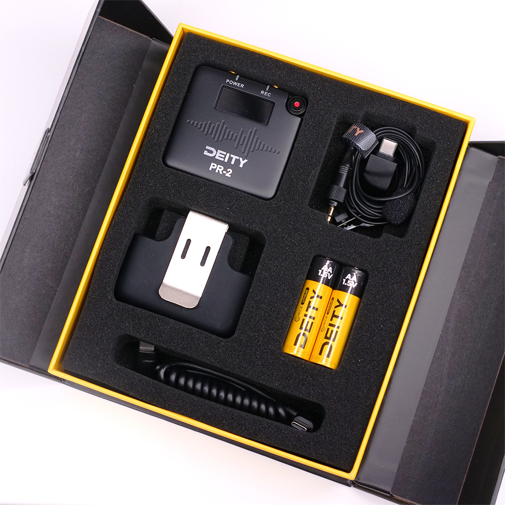 Deity PR-2 Stereo Pocket Audio Recorder