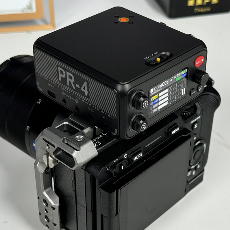 Deity PR-4 Field Recorder Portable Audio Recorder Deity Microphones