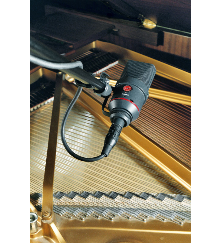 Neumann TLM 170 R Studio Microphone Recording Piano