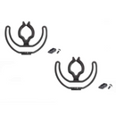 Rycote Universal Lyre 62 with Modular Adapter & Screws Pair Accessories Rycote