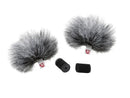 Rycote Ristretto Windjammer Grey Pair Windscreens Rycote