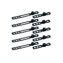Radius Cable Straps, 10-Pack Accessories Radius Windshields Black