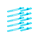 Radius Cable Straps, 10-Pack Accessories Radius Windshields Hi-Vis Light Blue