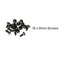 Radius M3 Mounting Screws, 5-Pack Accessories Radius Windshields 8mm