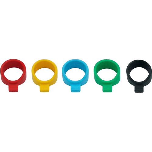 Radius Mic Bands, 5-Pack Accessories Radius Windshields Multicolor